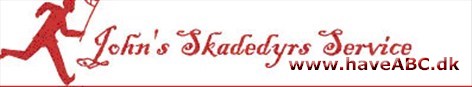 John's Skadedyrs service John's Skadedyrs Service er din specialist indenfor alle typer skadedyr
sikringsordninger eller engangsbehandlinger for private, virksomheder, specielt inden for fødevarebranchen .