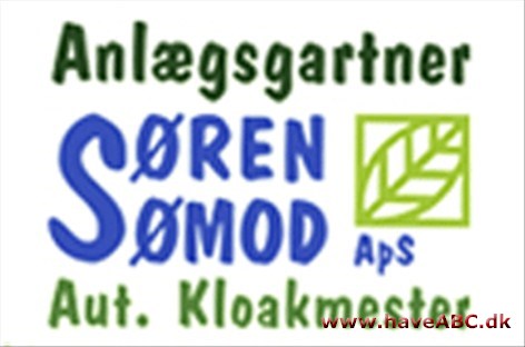 Søren Sømod Anlægsgartnerfirmaet ApS Vi er en anlægsgartnervirksomhed, som har eksisteret siden 1986.