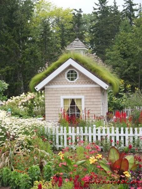 Alicia's besøg i the Coastal Maine Botanical Gardens