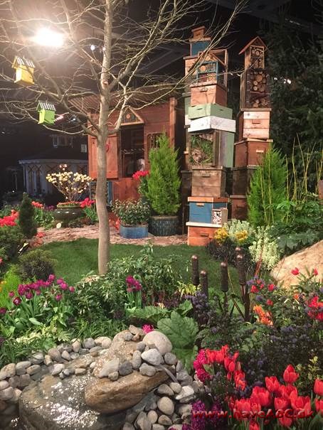 Snapshots fra haverne i the Northwest Flower and Garden Show