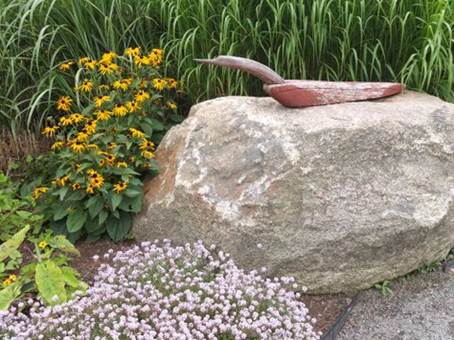 Alicias besøg i the Coastal Maine Botanical Gardens