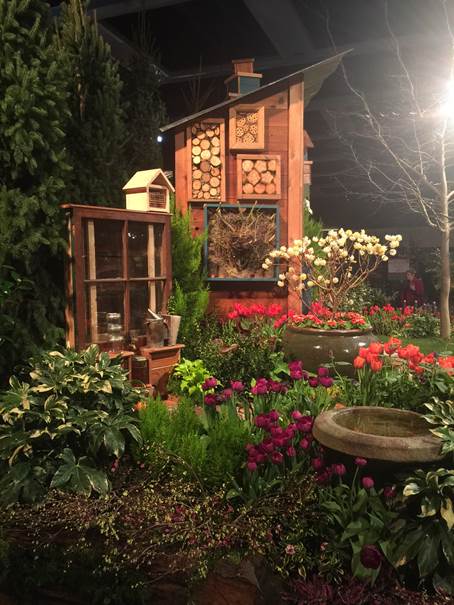 Snapshots fra haverne i the Northwest Flower and Garden Show