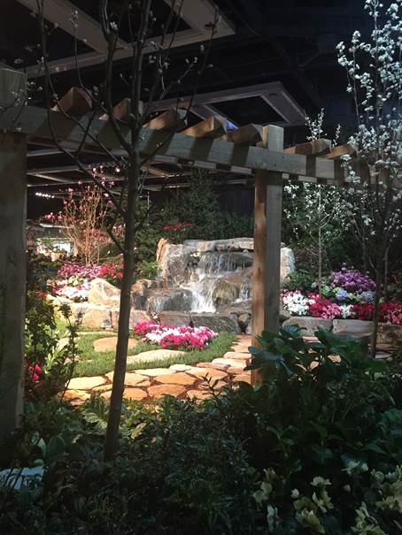 Snapshots fra haverne i the Northwest Flower and Garden Show