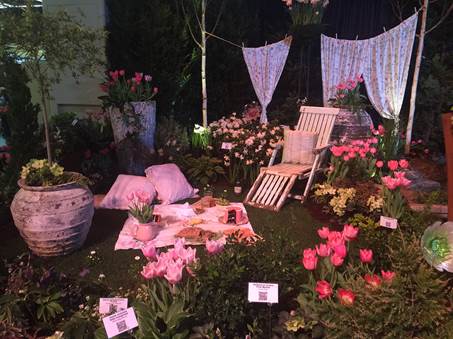 Snapshots fra haverne i the Northwest Flower and Garden Show