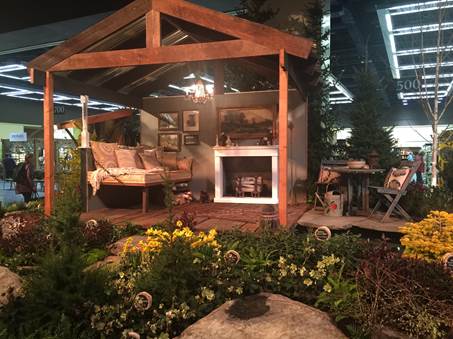 Snapshots fra haverne i the Northwest Flower and Garden Show